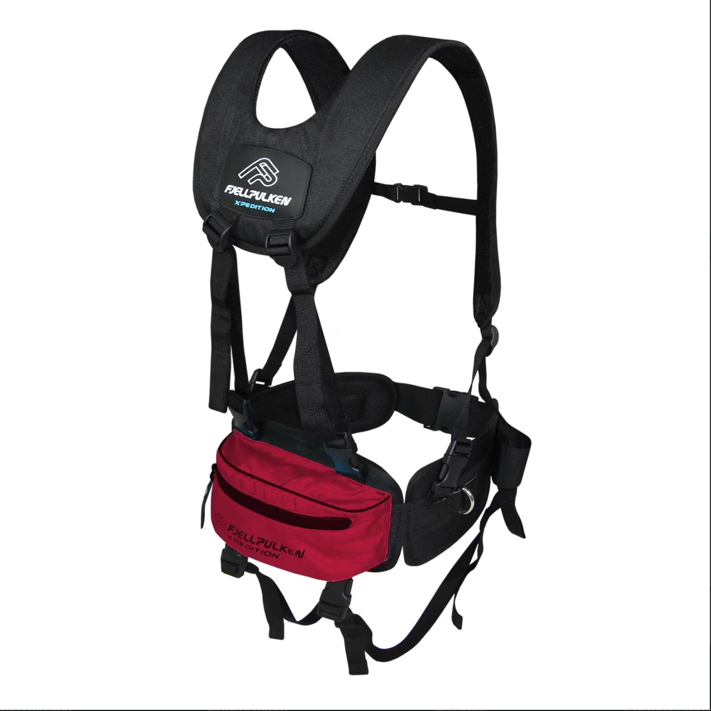 Fjellpulken Comfort Harness - A very sturdy pulk harness with back pocket.